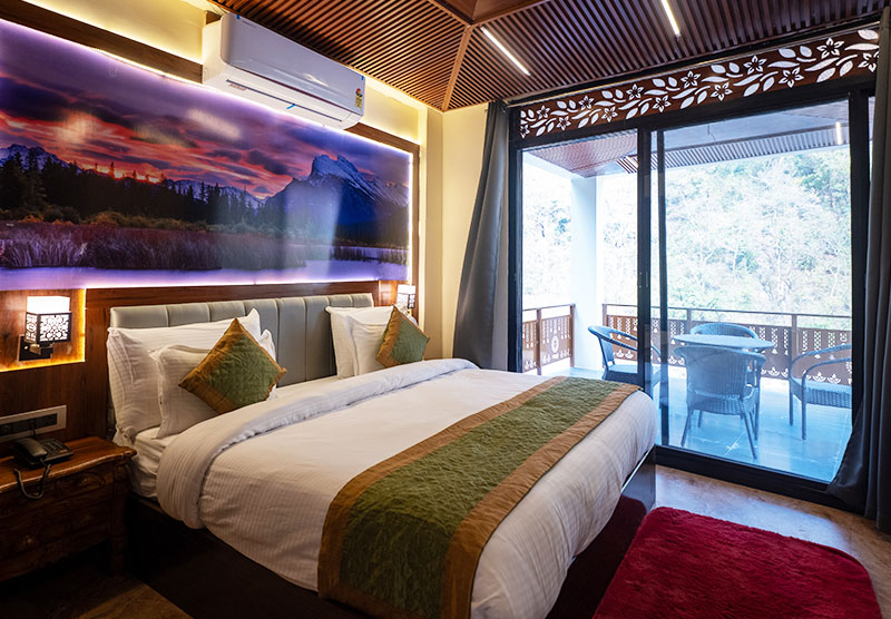 Deluxe Room with Private Balcony & River View