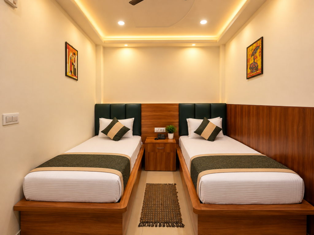 Standard Twin Bed Room (No Balcony)